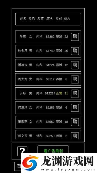 模擬經營暴走醫院